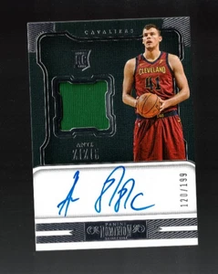 Ante Zizic 2017-18 Panini Dominion Jersey Auto RC #d 120/199 - Picture 1 of 2