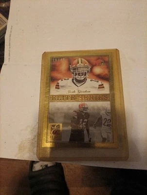 2014 Panini Elite - Elite Series Josh Gordon #6 Gold /49 - Image 1 of 3