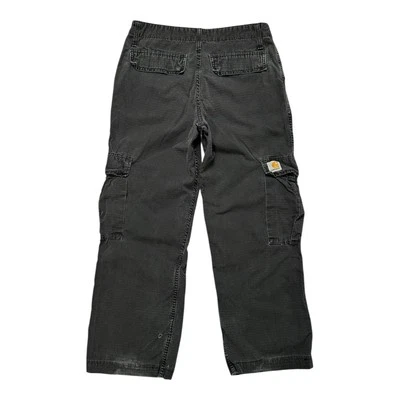 Vintage Y2k CARHARTT Cargo Pants Women's Black Size 27 - Image 1 of 4
