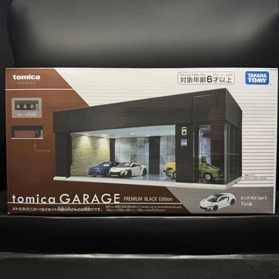 Tomica Premium Garage Черное Издание с Витриной NSX Takara Tomy Диорама Япония - Изображение 1 из 4