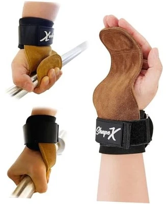 Empuñadura de levantamiento de pesas para hombres y mujeres - Correas de levantamiento - para peso muerto y tracción  Foto 1 de 4