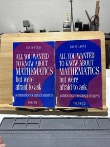 All You Wanted to Know about Mathematics but Were Afraid to Ask VOL 1 & 2 - Picture 1 of 23