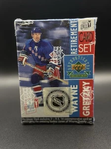 Wayne Gretzky Upper Deck 1999 Retirement Card Set sealed  - Picture 1 of 5
