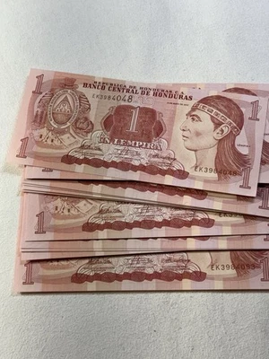 2010 Honduras 1 Lempira Lot of 46 Banknotes P# 89b - Image 1 of 4