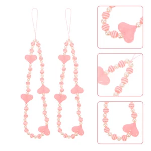 2 Pcs Chain Ornaments -skid Lanyard -lost Strap - Zdjęcie 1 z 12