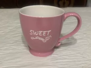 2006 Starbucks Pink/Cream 15 oz. Embossed Sweet Tea/Coffee Cup - Picture 1 of 2
