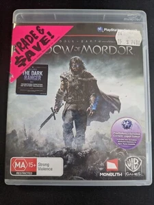 Middle Earth Shadow of Mordor - PlayStation 3 PS3 - Free Shipping - Picture 1 of 5