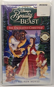 Vintage Disney’s Beauty and the Beast: The Enchanted Christmas - 1997 Sealed - Bild 1 von 3