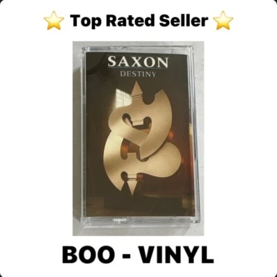 Saxon - Destiny  Cassette Tape Album TCEMC 3543 EX / Mint Condition - Image 1 of 4