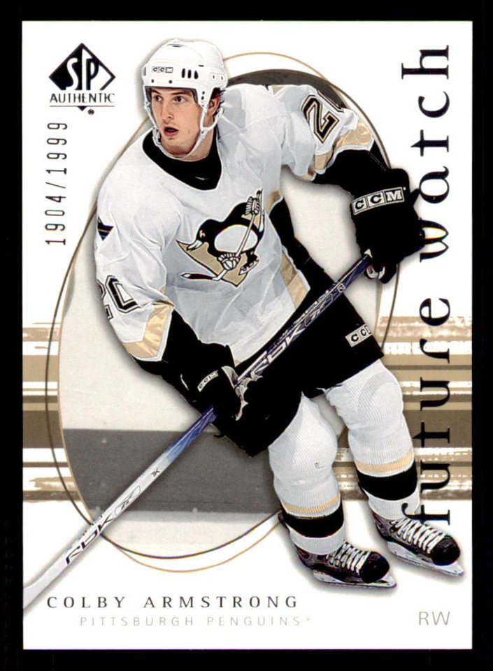 2005-06 SP Authentic #275 Colby Armstrong RC /1999 (ref 240187) - Image 1 of 2
