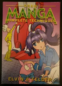 Draw Manga Complete Techniques Alvin and Felder Large Paperback Near Mint - Picture 1 of 2