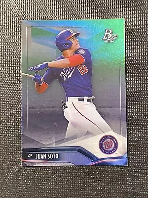 2021 Bowman Platinum Juan Soto #73 Washington Nationals - Image 1 of 2