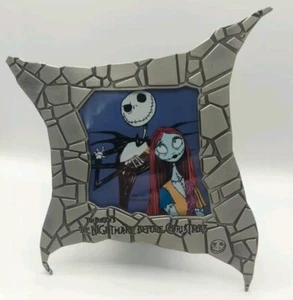 The Nightmare Before Christmas Pewter Picture Frame 10th Anniversary Tim Burton - Picture 1 of 10