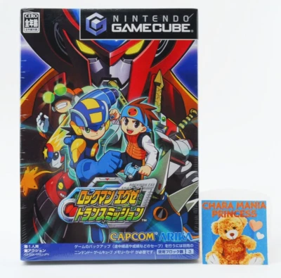 Nintendo GameCube Mega Man Network Transmission Rockman EXE New Unopened Japan - Image 1 of 4