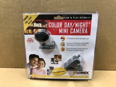 New Lorex Color Day/Night Mini Camera, Connects To Any TV, Model SG6153 - Image 1 of 4