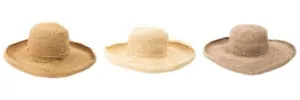 Sans Arcidet Ladies Raffia Hat Magnolia F/S from Japan New - Picture 1 of 7