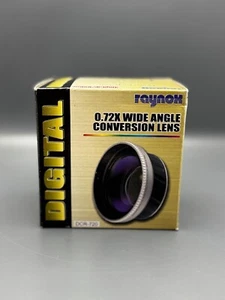 Accesorio objetivo raynox dcr-720 accesorio objetivo gran angular 0,72x como nuevo - Imagen 1 de 9