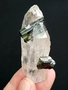 Elbaite Tourmaline with Quartz from Steknala Gilgit Baltistan Pakistan. - Bild 1 von 5