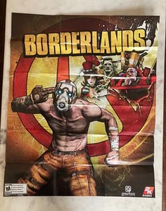 Borderlands 2 Sided Poster / Map of Pandora - Picture 1 of 2