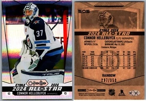 24-25 O-PEE-CHEE ALL-STAR RAINBOW - CONNOR HELLEBUYCK /350 #505 WINNIPEG JETS - Picture 1 of 1