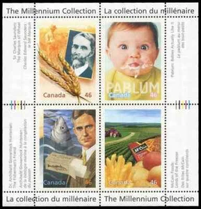 Canada - Mint VFNH - Scott #1833 - Milenium Collection - Souvenir Sheet - Picture 1 of 1