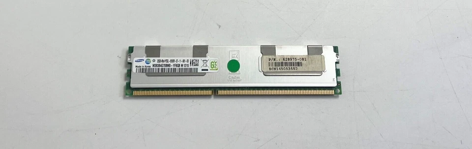 627814-B21 HPE 32GB 1x32GB Quad Rank x4 PC3L-8500 (DRR3-1066) Registered Memory - Image 1 of 3