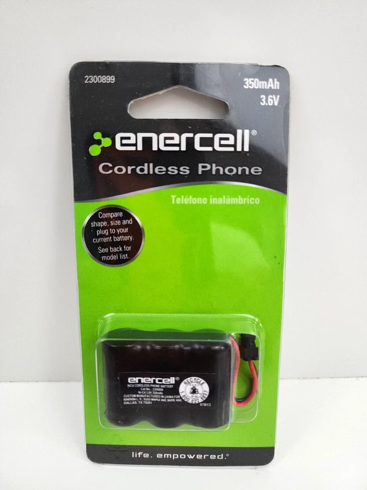 Enercell Cordless Phone Battery 350mah 3.6v 2300899