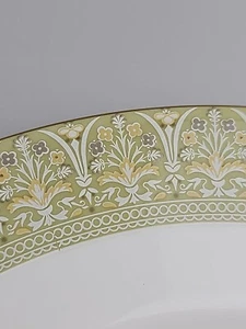 Royal Doulton 10" Dinner Plate Sonnet English Bone China Green - Picture 1 of 5