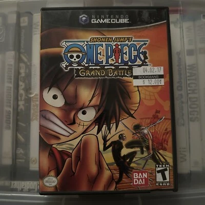 One Piece Grand Battle GC CIB con Manual - Tarjeta de Juego Probada y Luffy - GameCube Foto 1 de 4