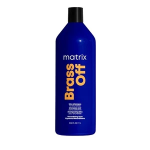 MATRIX BRASS OFF BLUE SHAMPOO FÜR BRÜNETTE 33,8 OZ/1L - Bild 1 von 1