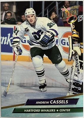 1992-93 Ultra #70 Andrew Cassels - Image 1 of 2