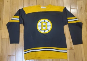 Réplica Rara De Colección Años 70 Años 80 Rawlings Boston Bruins Para Hombre Mediana - Imagen 1 de 7