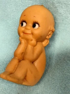 Vintage 4" 💘KEWPIE DOL.L💘 Rose O'Neill~ Wings Signed Cameo - Picture 1 of 9