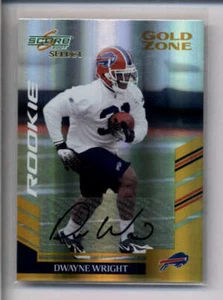 DWAYNE WRIGHT 2007 SCORE SELECT GOLD ZONE ROOKIE AUTOGRAPH AUTO #31/40 AJ1806 - Picture 1 of 1