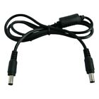 5.5x2.5mm to 5.5x2.1mm Power Cable Lead/Male to Male/for CCTV, Security Cam