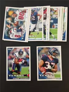 2010 Topps Houston Texans Team Set 14 Cards - Picture 1 of 1