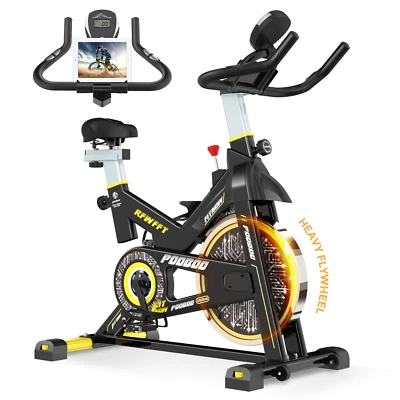 Indoor Cycling Bike Magnetic Stationary Bike Cycle Fitness Bike Exercise Bike - Image 1 of 4