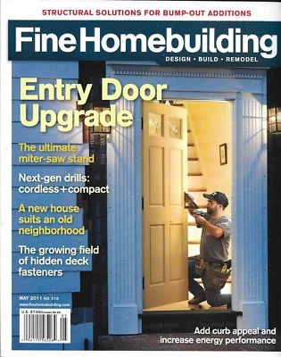 Fine Homebuilding Magazine Entry Door Upgrade Hidden Deck Fasteners Bump Outs - Image 1 of 4