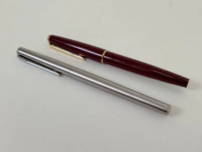  Solo pluma estilográfica Mont Blanc plateada Foto 1 de 4