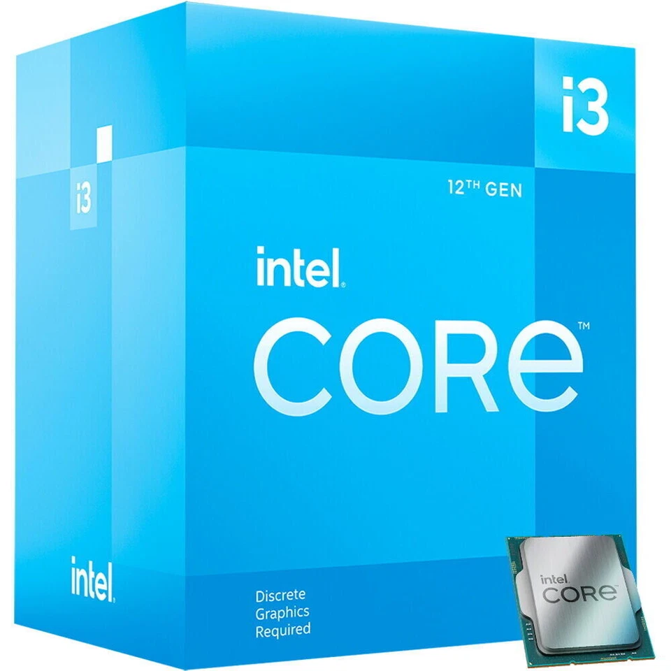 Intel Core i3-12100 Processore (4,3 GHz, 4 Core, LGA 1700) Box - BX8071512100