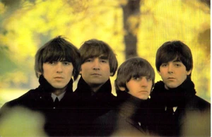 Postal con foto de grupo de Apple de The Beatles 1997 sin publicar sin usar - Imagen 1 de 2