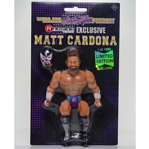 Matt Cardona - Major Toy Wrestling Figure Podcast Ringside Exclusive Zack Ryder Cover