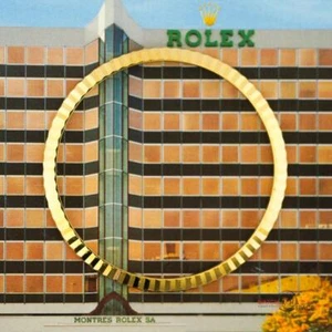 Original Rolex DJ DD 36mm 16233 18238 18038 Fluted 18K Yellow Gold Bezel #A46 - Picture 1 of 6