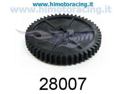 28007 CORONA TRASMISSIONE CENTRALE MODELLO ELETTRICO 1:16 SPURGEAR 50T HIMOTO - Immagine 1 di 1