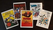 1989-1990 Marvel Header/Topper Cards - Byrne, Zeck, Wolverine, X-Men (Select)