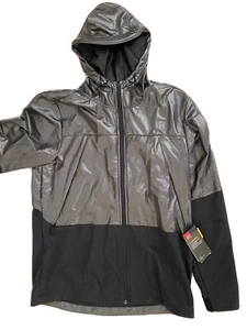 Under Armour Men Water Resistant Golf Black Full Zip Light Black Hoodie Size L - Picture 1 of 12