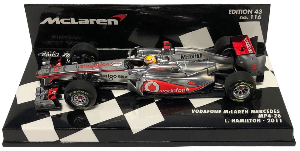 Minichamps McLaren MP4-26 #3 2011 - Lewis Hamilton 1/43 Scale - Image 1 of 1