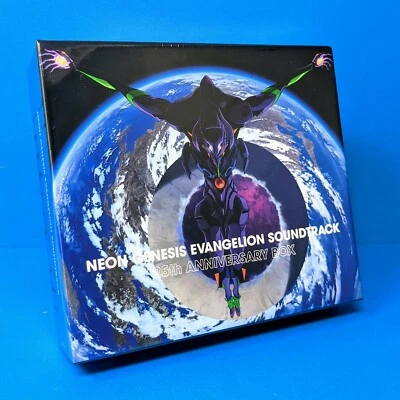 Neon Genesis Evangelion Limited Edition 25th Anniversary Soundtrack 5 CD + BOOK - Image 1 of 3