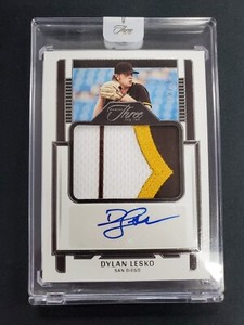 2023 Three & Two Dylan Lesko Autographed Jersey Auto Relic #AJ-DL /15