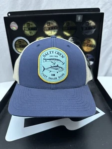 Salzige Crew ""Spüle/Schwimmguss Smash Armaturenbrett"" Oberfläche Retro Trucker Druckknopflasche Mütze - Bild 1 von 7